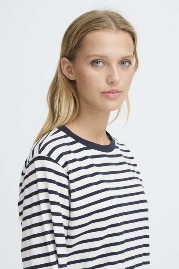 Mira Round neck - Navy