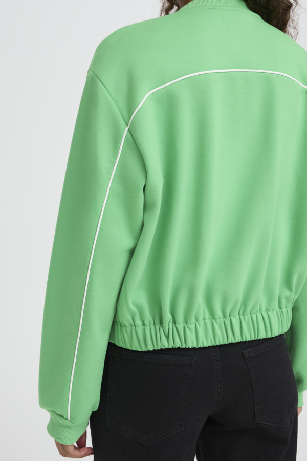 Kate Bomber Jacket - Kelly Green