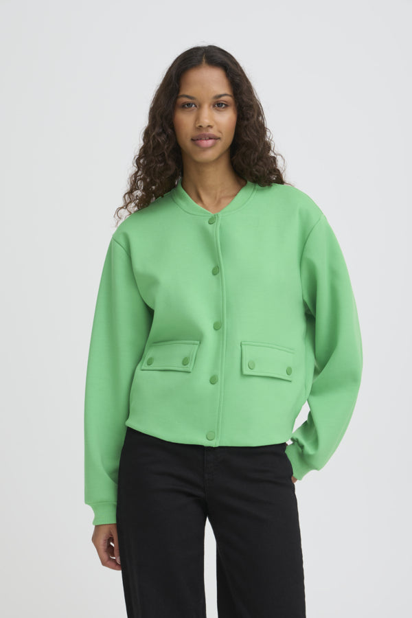 Kate Bomber Jacket - Kelly Green