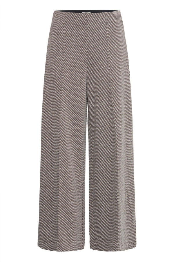 Kate Twillish Wide Trouser - Fawn
