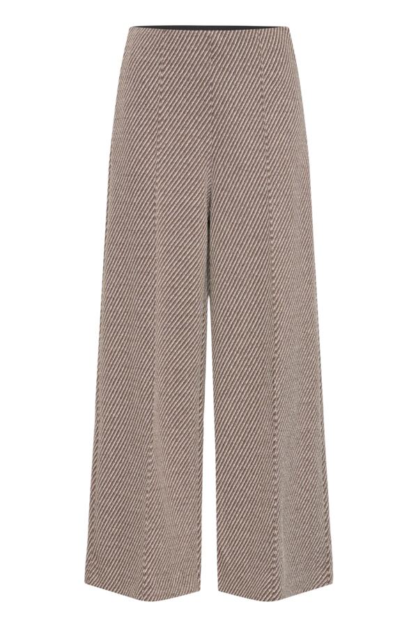 Kate Twillish Wide Trouser - Fawn