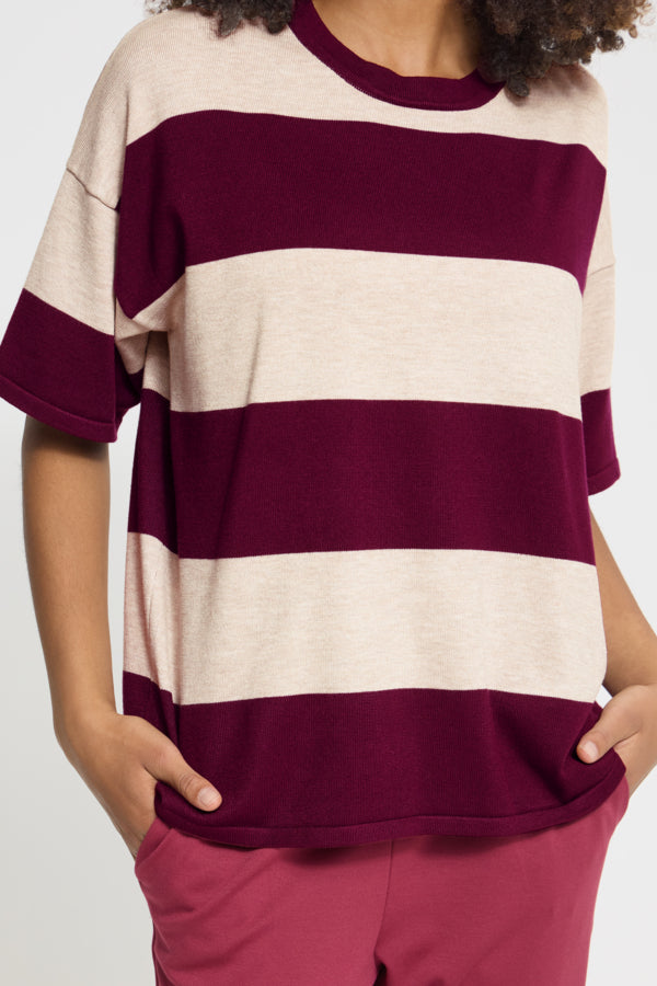 Stripe Loose Tee