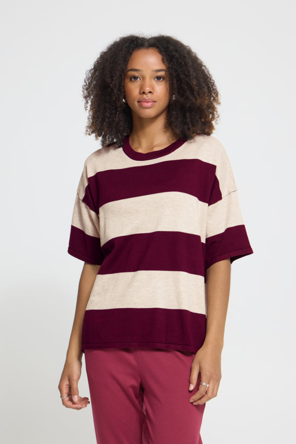 Stripe Loose Tee