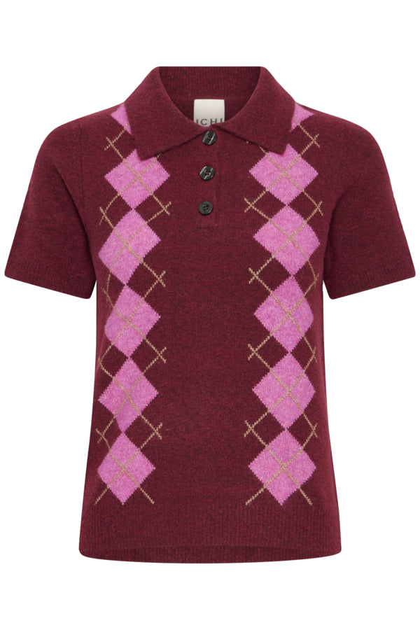 Dasila Knit - Pink and Wine