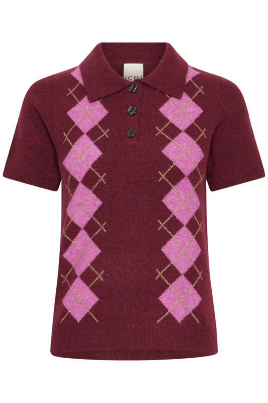 Dasila Knit - Pink and Wine