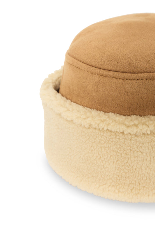 Asille Hat - Bone Brown