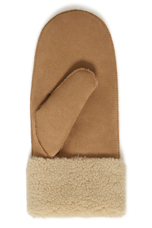 Asille Mittens - Bone Brown