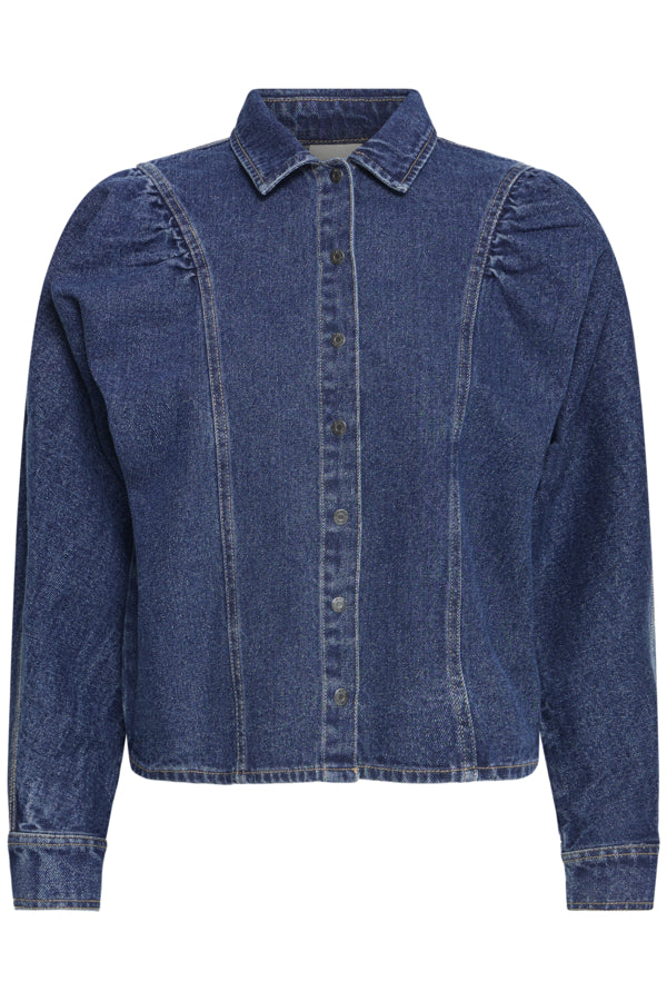 Alva Denim Shirt - Medium Blue