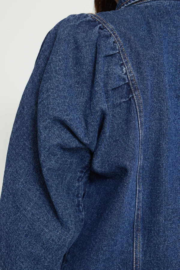 Alva Denim Shirt - Medium Blue
