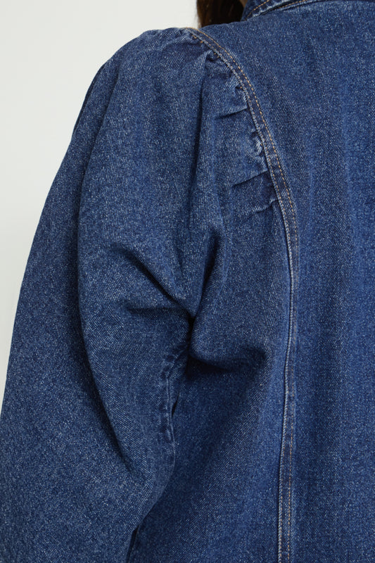 Alva Denim Shirt - Medium Blue