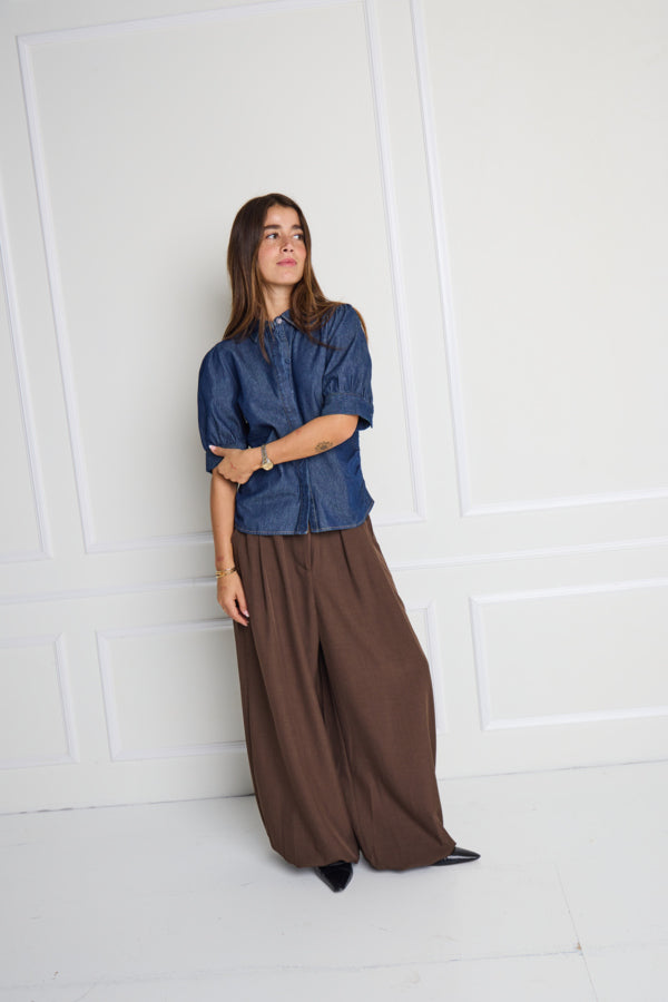 Fava Hareem Pants - Choc