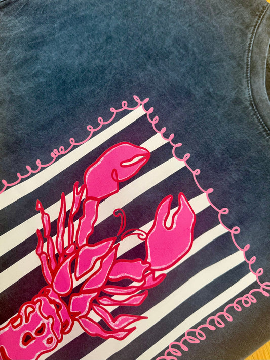 Lobster Tee - Pink
