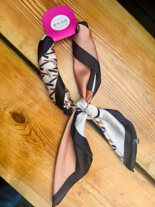 Satin Neckerchief - Geometric