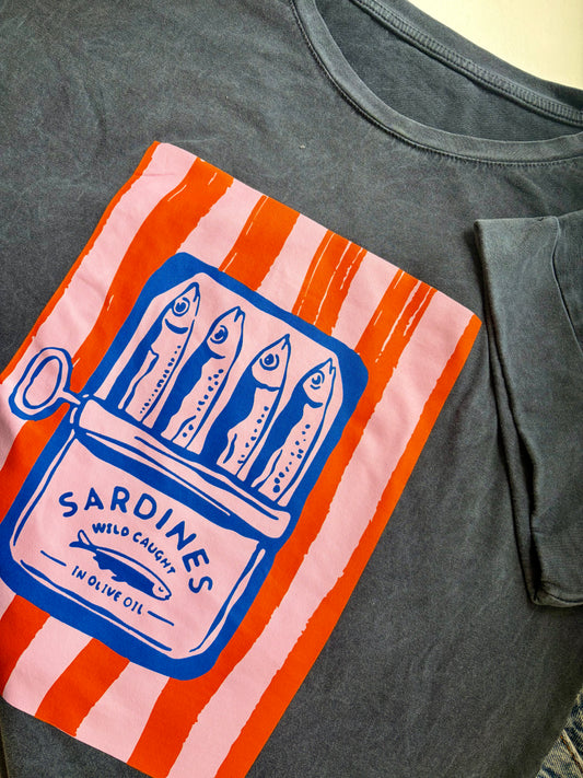 Sardine Tee - Orange