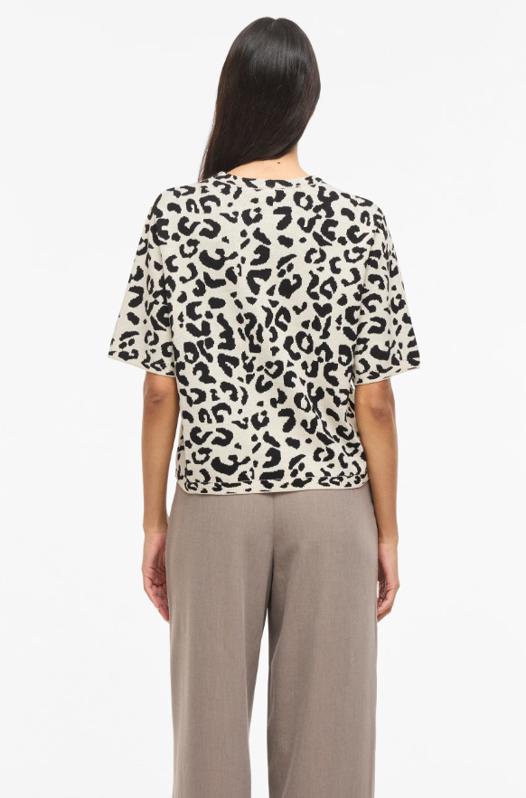 Vila Knitted Animal Tee