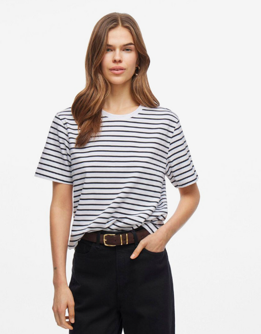 Vila stripe Tee