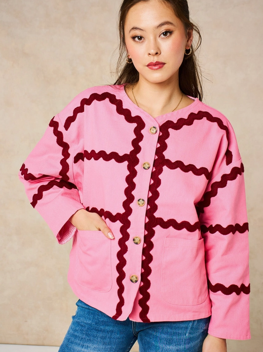 Twill Jacket - Pink