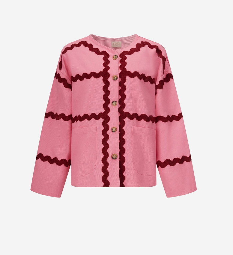 Twill Jacket - Pink