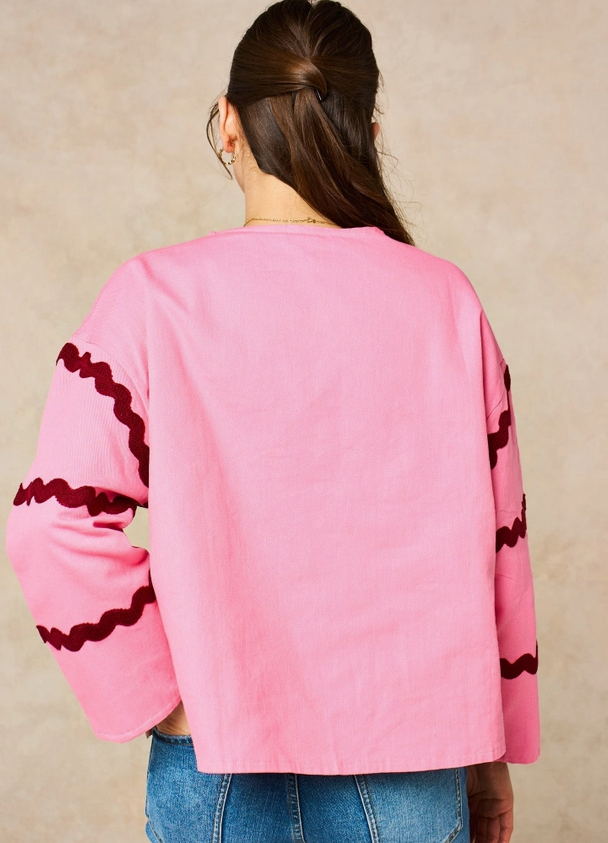 Twill Jacket - Pink