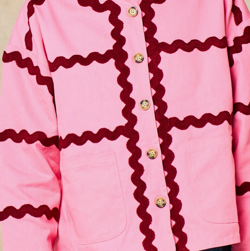 Twill Jacket - Pink