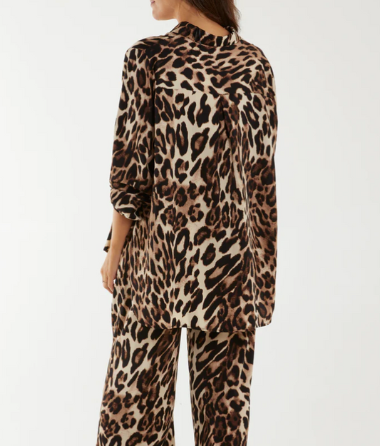Leopard Trouser