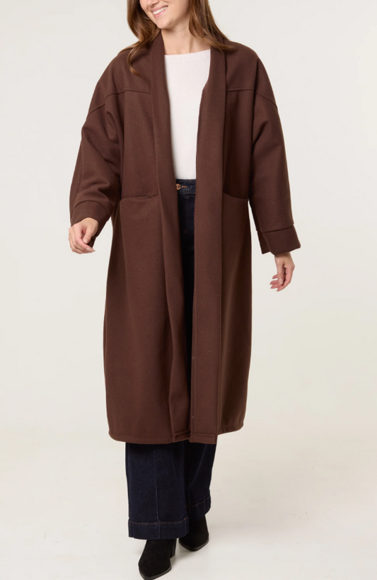 Gretta Overcoat - Choc
