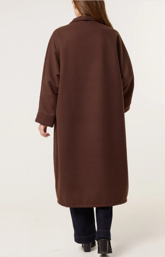 Gretta Overcoat - Choc
