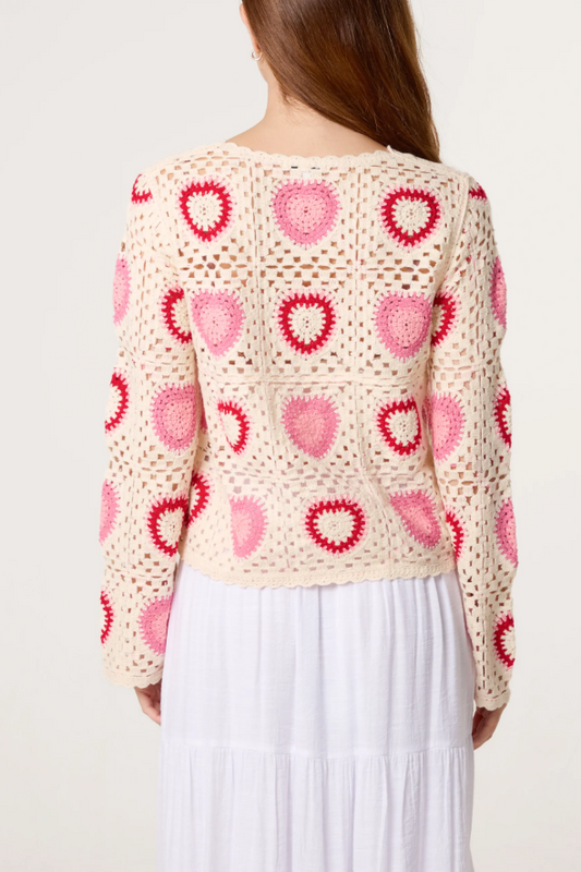 Polly Heart Pullover