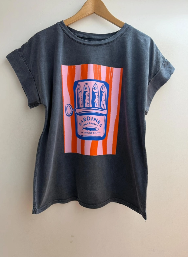 Sardine Tee - Orange