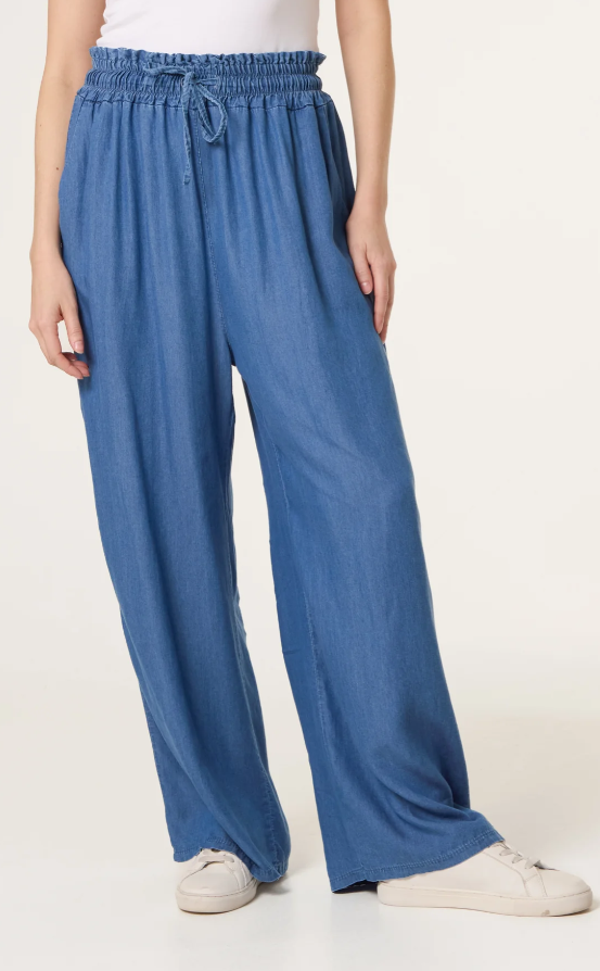 Pull On Trouser - Denim